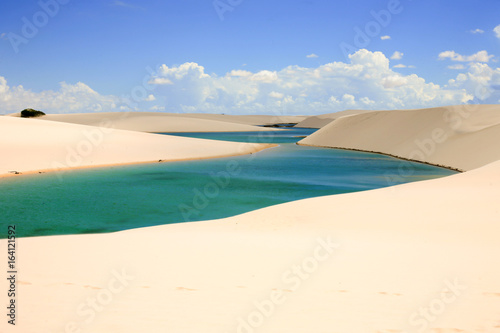 Sand dunes of brazil
