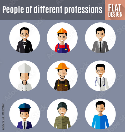 people of different professions