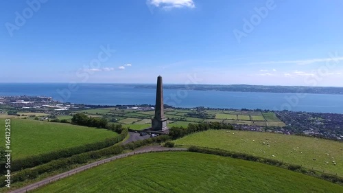 The Knockagh Monument Co.Antrim Northern Ireland photo