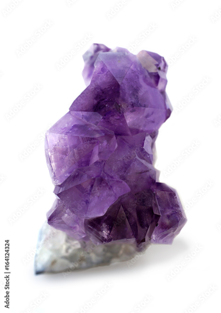 Fototapeta premium Gemstone Amethyst crystal