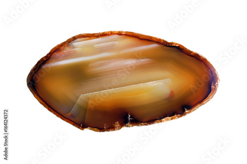 Gemstone cornelian agat close up