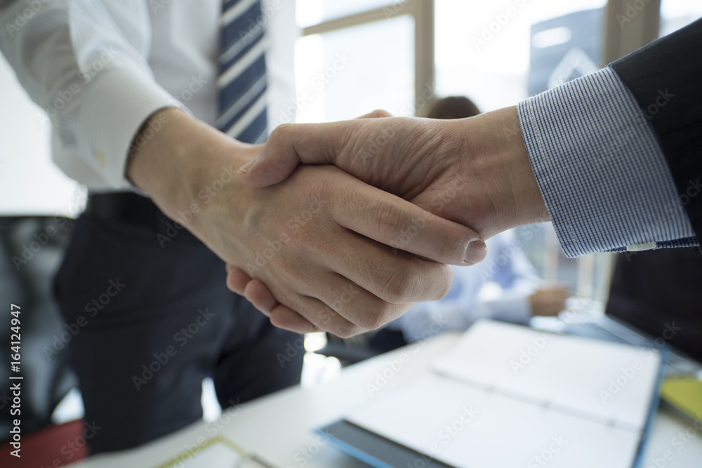 Shaking hands of a businessman Shaking hands of a businessman