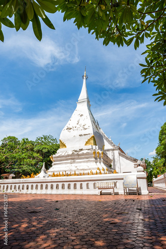 Phra That Si Song Rak  old age buddhist religion temple in Loei province Thailand