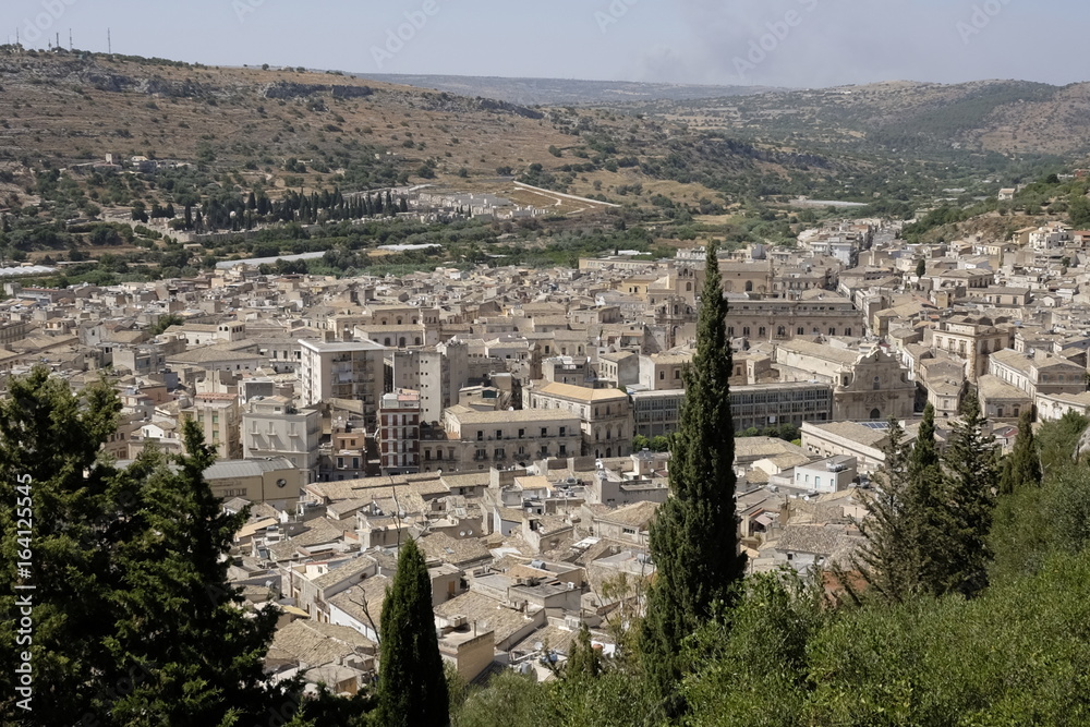 Fototapeta premium town of scicli