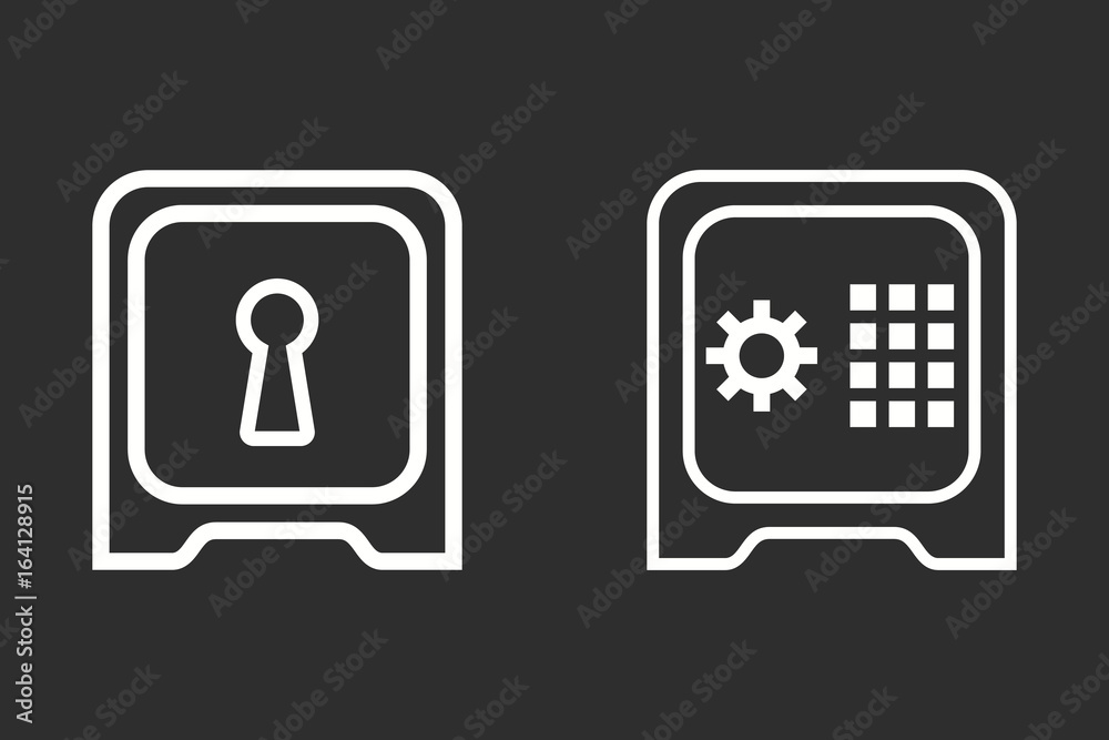 Safe - vector icon. Safe - vector icon.