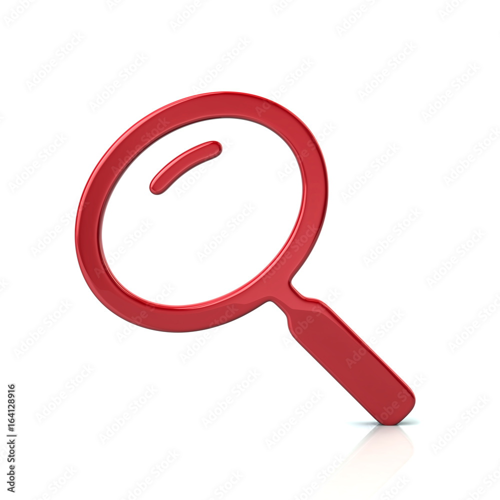 Red search icon Red search icon