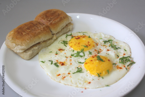 Fotografía Indian Style Fried eggs