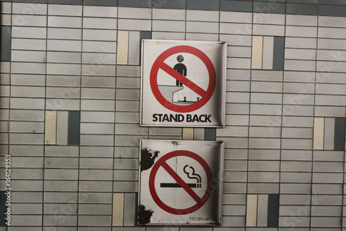 Photography Smokers stand back