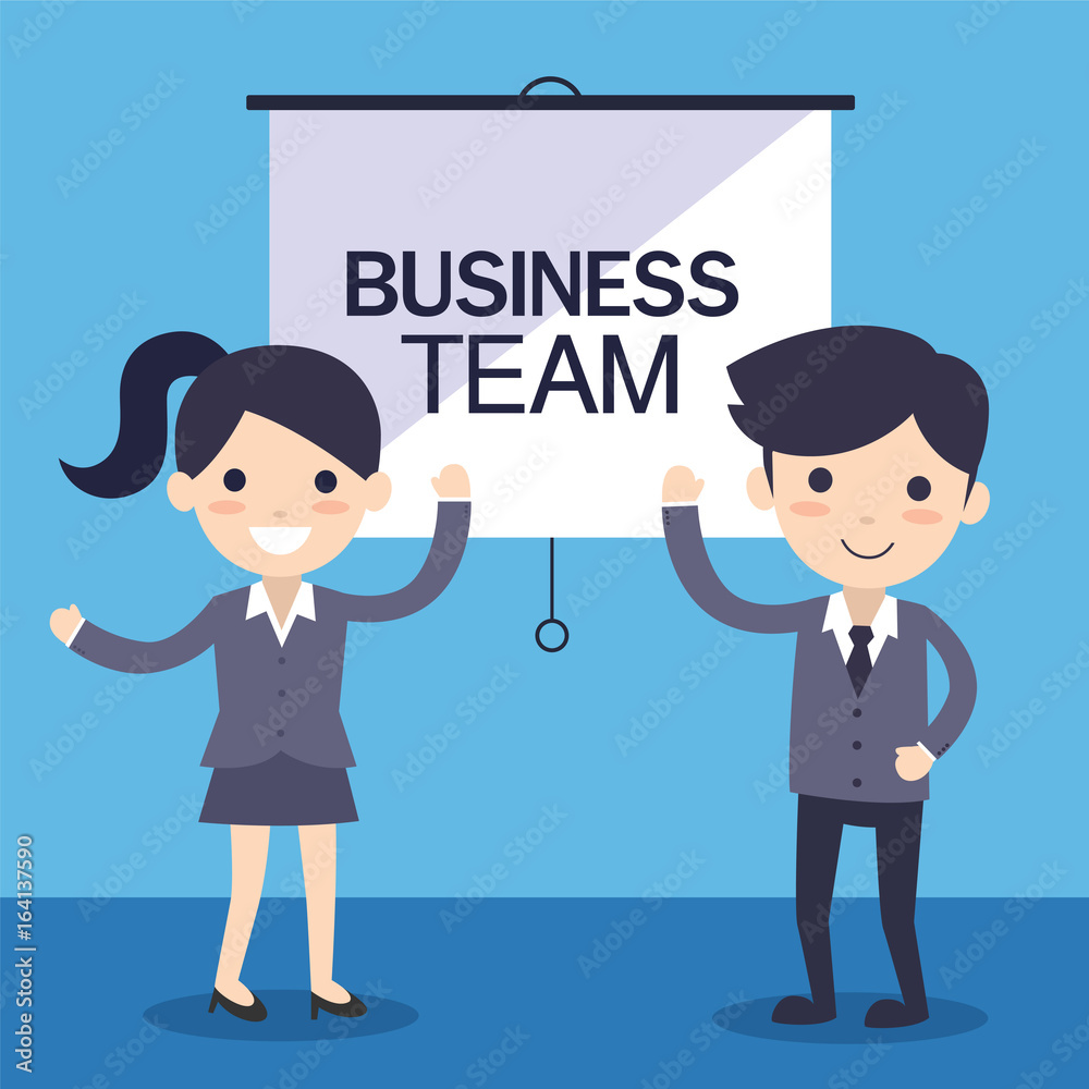 Business team vector Business team vector