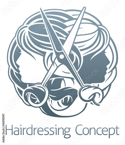 Stylist Hair Salon Hairdresser Concept