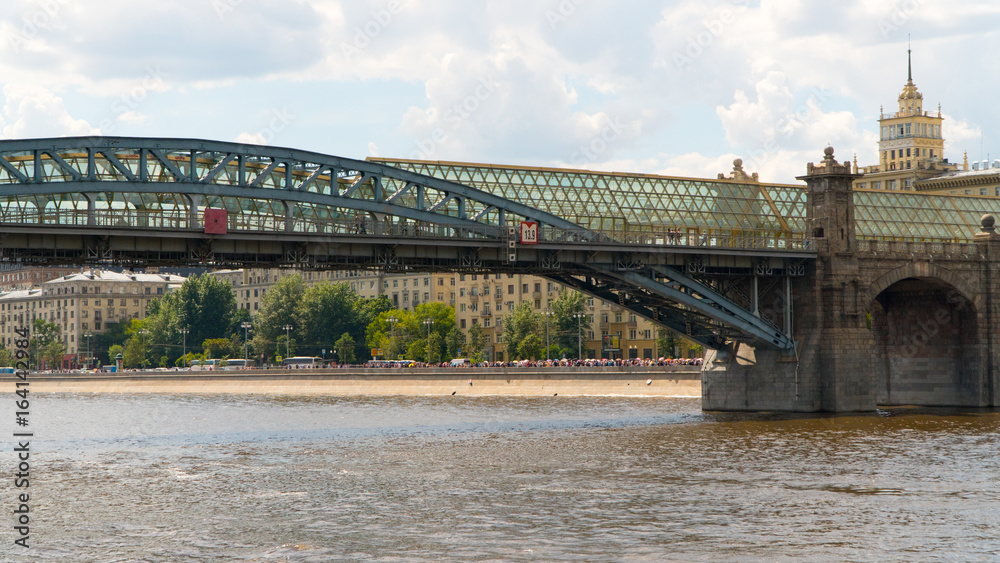 Fototapeta premium Moscow: view of the city from the river.