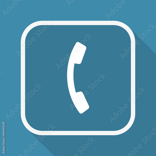 App Button mit Schatten -  Telefon - Kundenservice