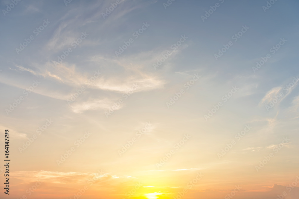 Fototapeta premium sunset sky
