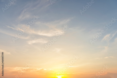 sunset sky © yotrakbutda