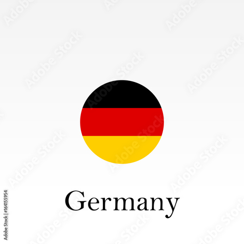 Free Download Hanging flag of Germany. German flag concept. Vector illustration. German flag. - GFXLoad