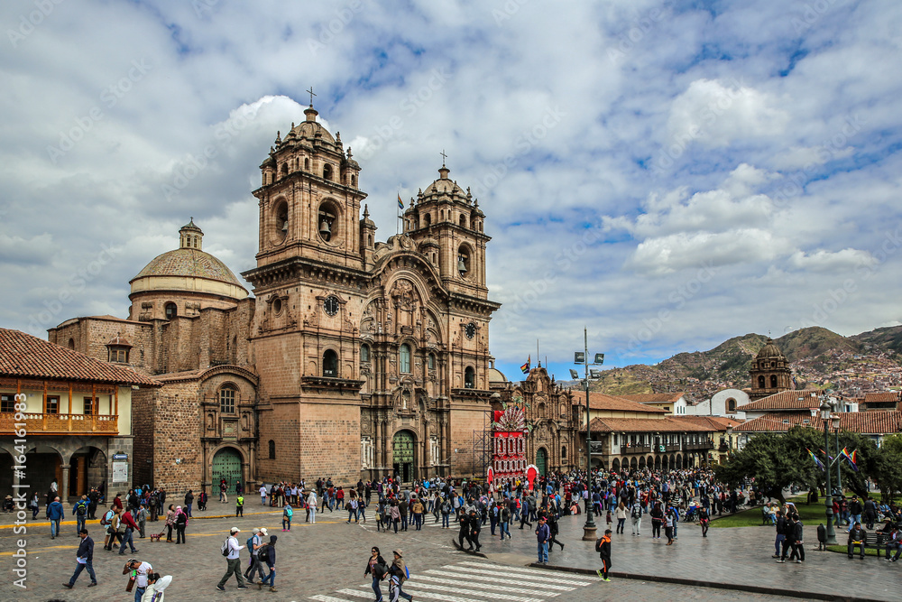 Kirche am Plaza de Armas in Cusco