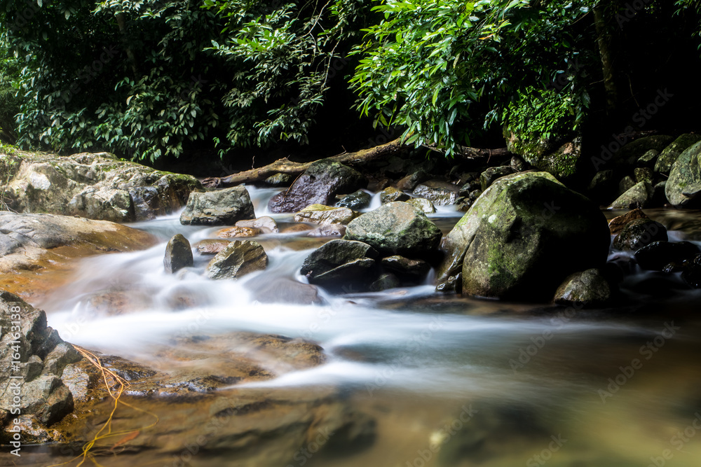 Flowing streams,long exposure Flowing streams,long exposure
