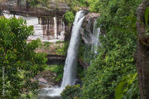 Huai Luang waterfall in phu jong nayoi national park Ubon Ratchathani Thailand