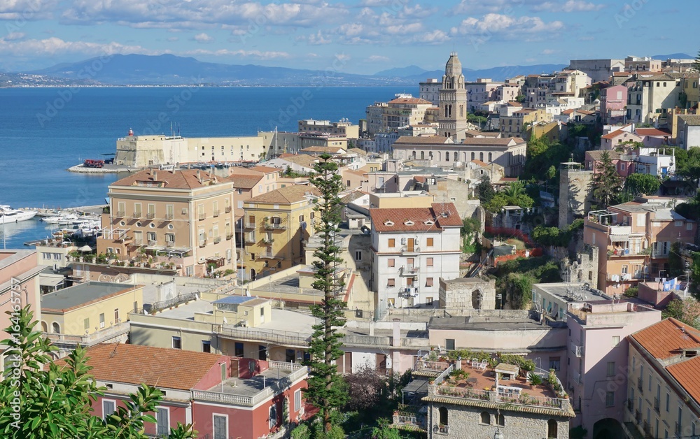 Panorama of the city of Gaeta.