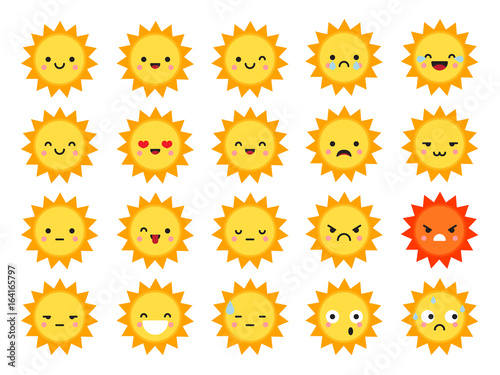 Summer sun emoji