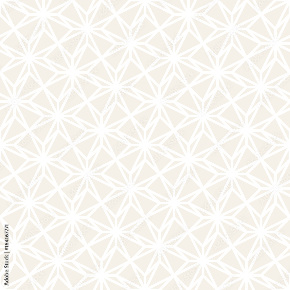 Vector seamless cross tiling pattern. Modern stylish geometric texture. Repeating mosaic abstract background