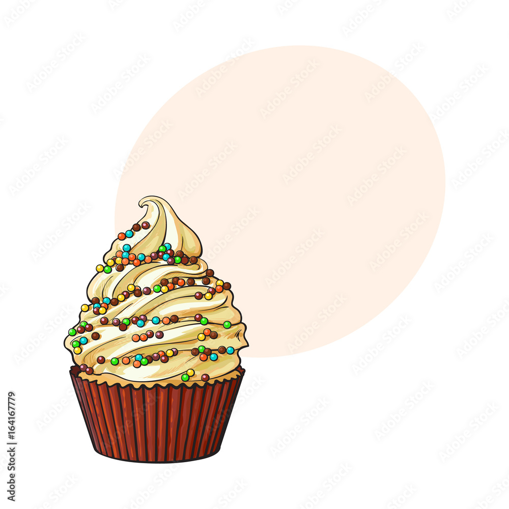 Game: speed draw #dessert #cupcake #sprinkles #drawing #art #fypart #