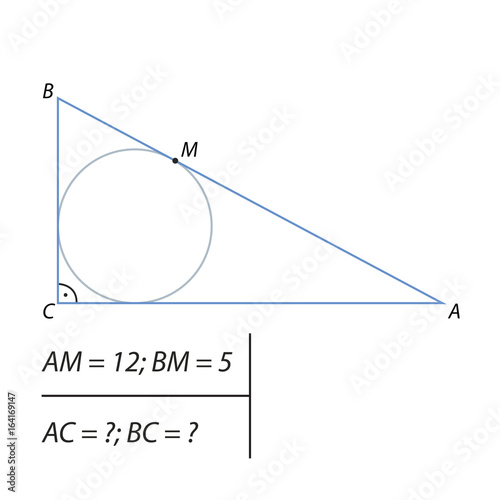 finding the legs of a right triangle