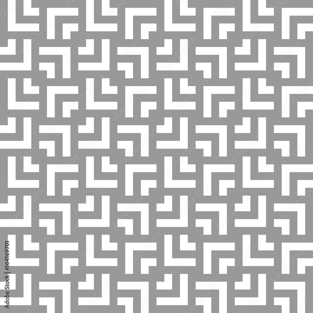 Simple pattern with gray and white elements