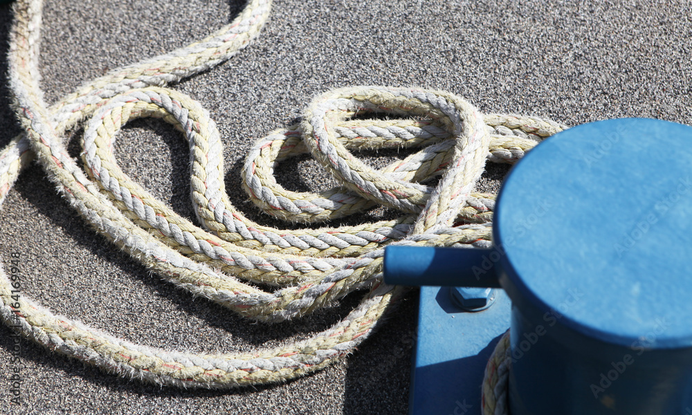 Fototapeta premium cordage de bateau