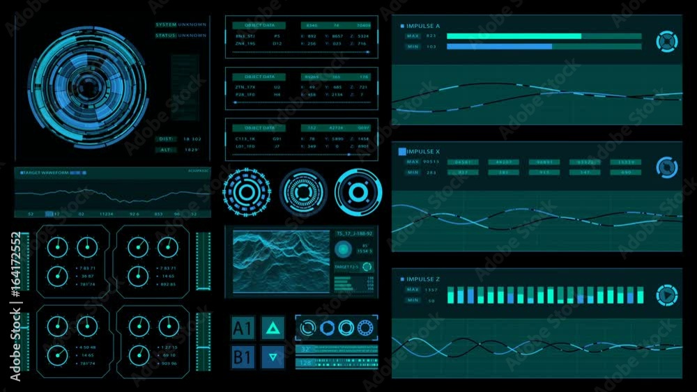 Futuristic interface | HUD Futuristic interface | HUD