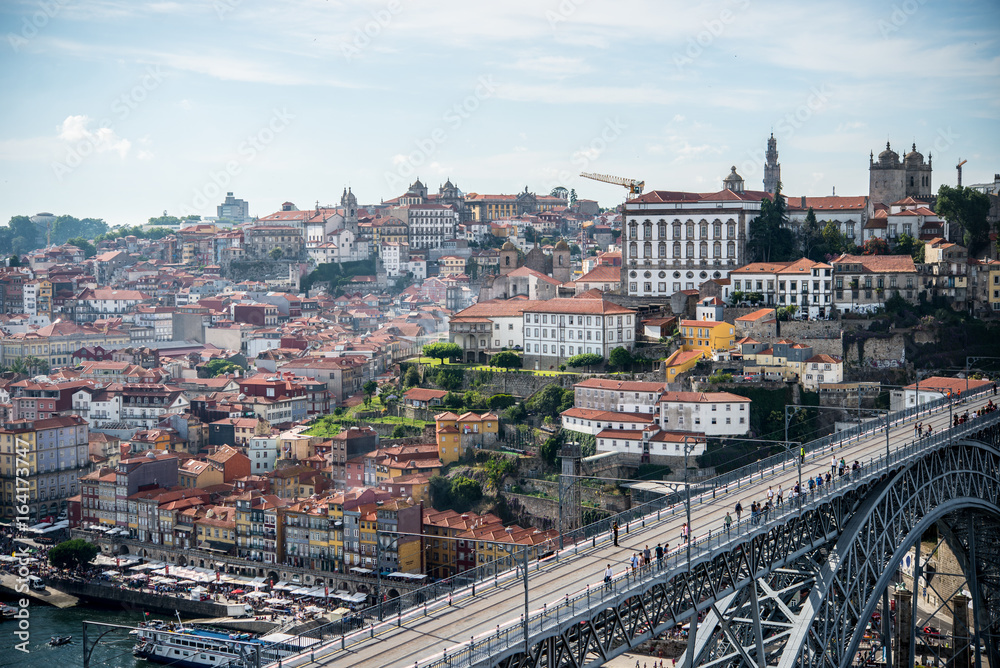 Panorama of Porto, Portugal 