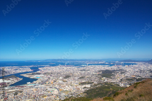 View of Kitakyushu City from Mt. Sarakura © yyama