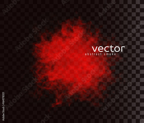 Vector illustration of smoky shape.