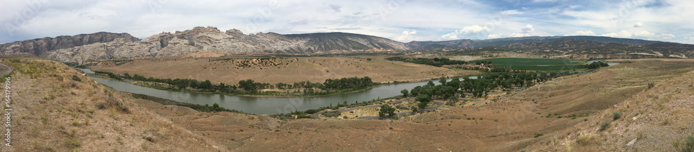 Green River panorama in Dinosaur National Monument, Utah
