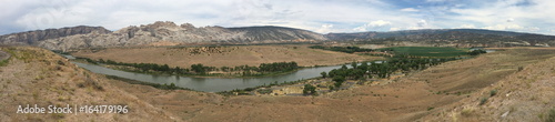 Green River panorama in Dinosaur National Monument, Utah