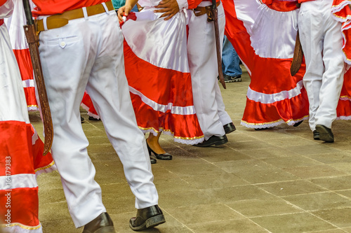 Typical Ecuadorian Dancer Feet