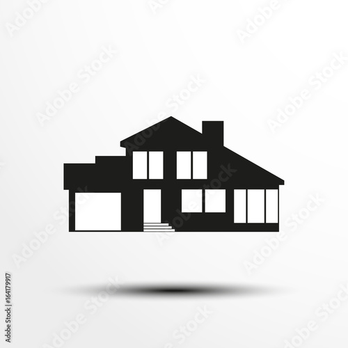 House. Vector icon.