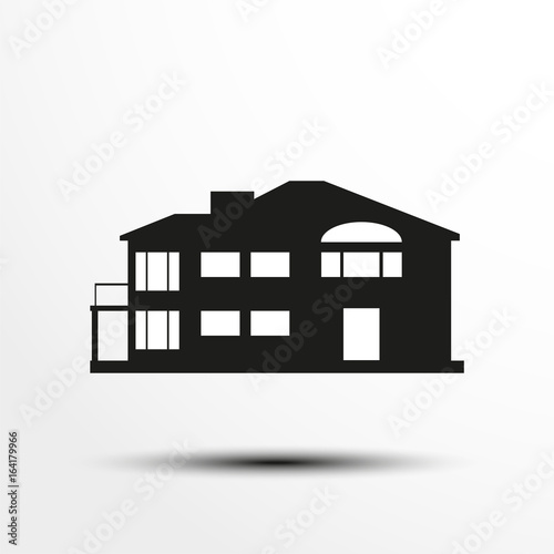 House. Vector icon.