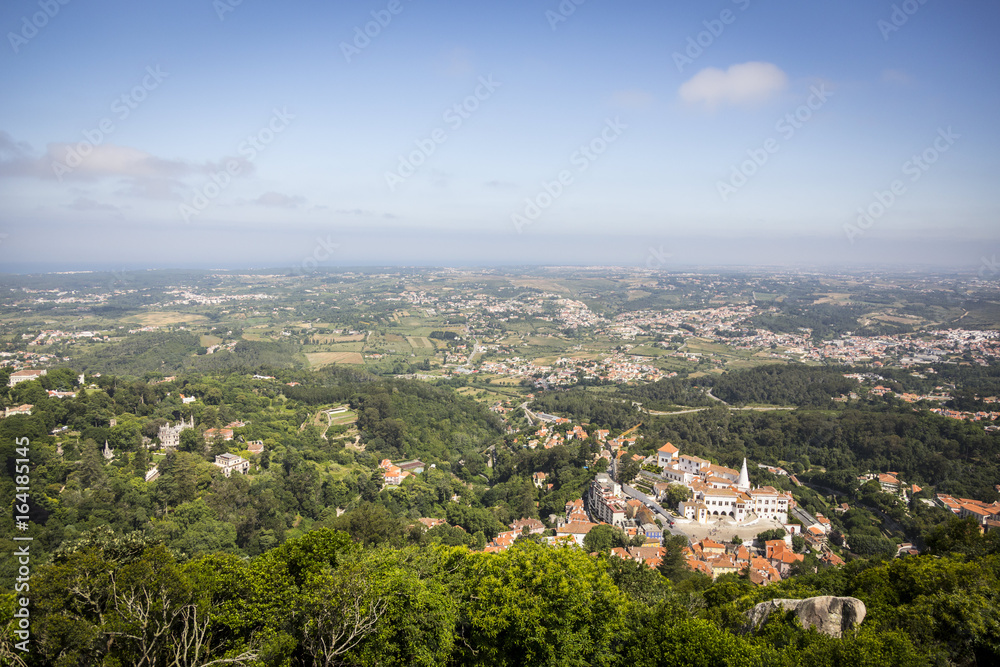 Landscape of the city of Sintra