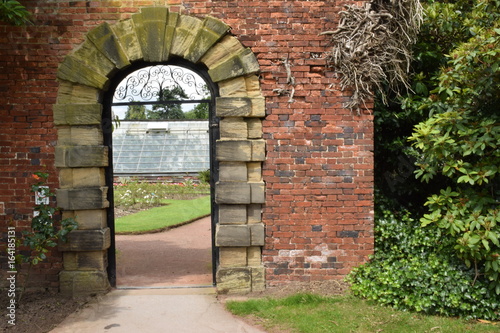 Arched gateway