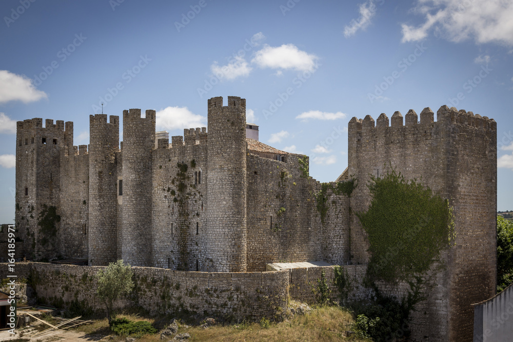 Castle in the medieval town of Óbidos
