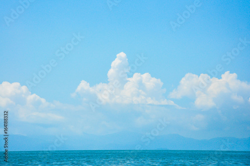 Cloud and sea, away, lonely © Prawit
