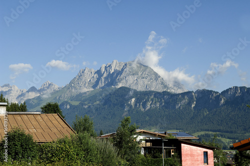 Wilder Kaiser, Tirol, Osterreich, Gebirgsstock