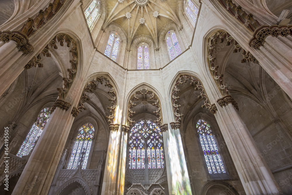 Fototapeta premium Batalha monastery, in Batahla, Portugal