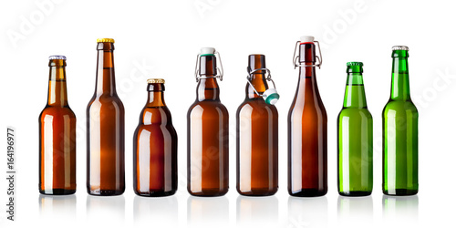 verschiedene Bierflaschen