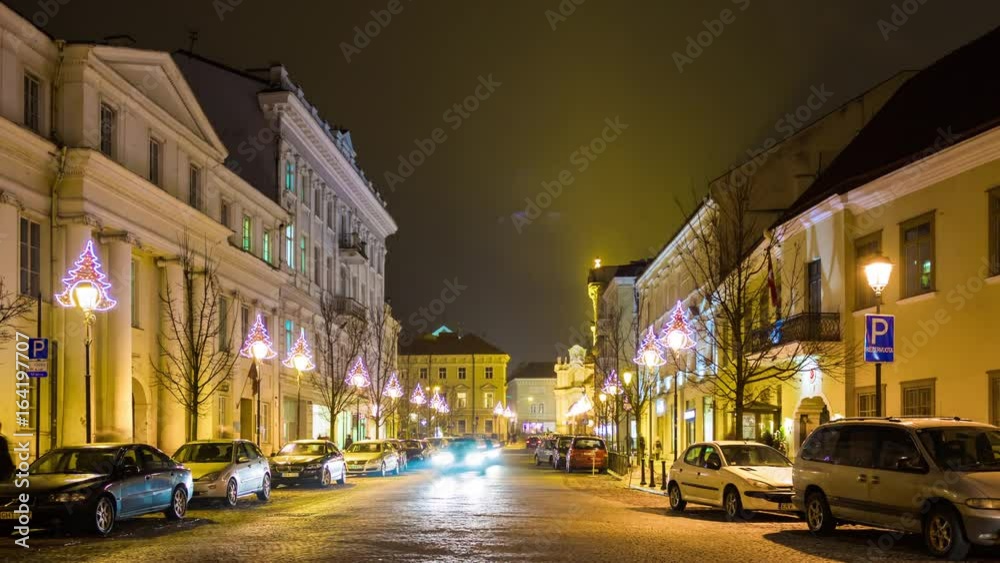night time vilnius old town city center traffic street panorama 4k time lapse lithuania
night time vilnius old town city center traffic street panorama 4k time lapse lithuania