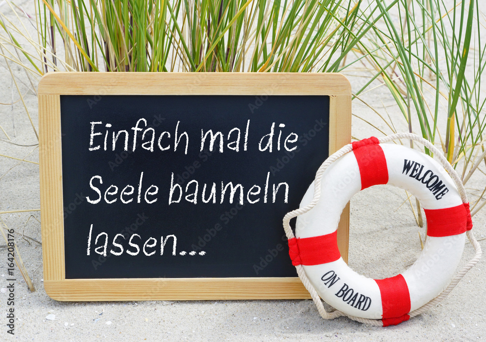 Urlaub Seele Baumeln Lassen
