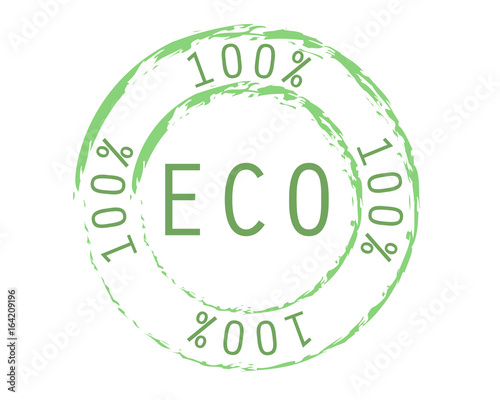 marchio ecologia - eco verde vettoriale