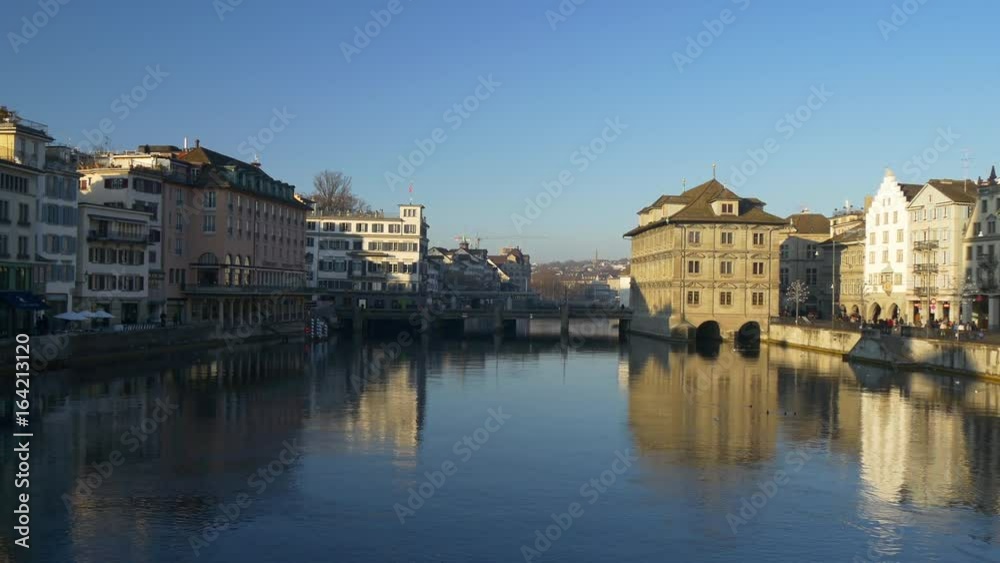 zurich cityscape limmat river bridge center sunset panorama 4k switzerland
zurich cityscape limmat river bridge center sunset panorama 4k switzerland