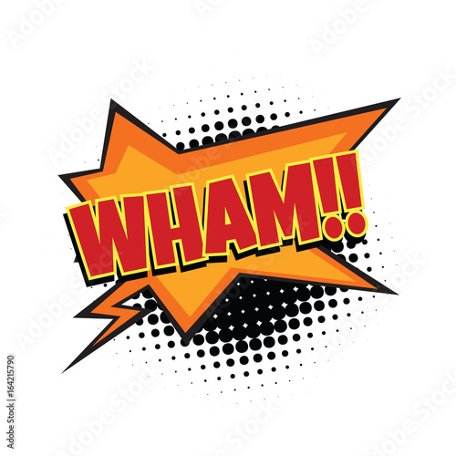 wham comic word